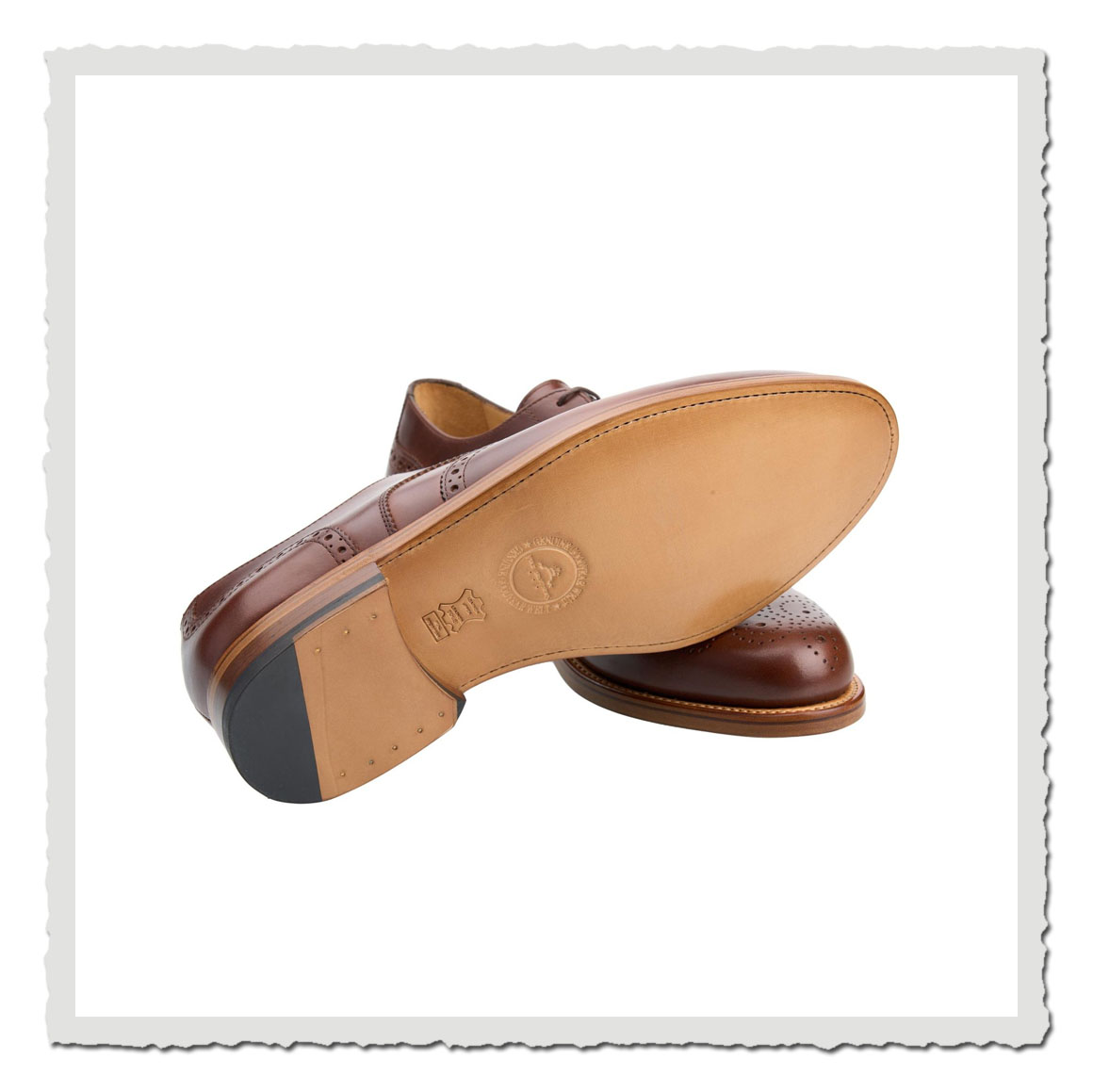 1938 Cricketeer Shoe brown – eleganter Pike Brothers Herrenschuh aus Leder